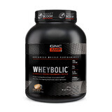 Gnc Amp Wheybolic, proteine ​​del siero di latte, con caffè al gusto di latte, 1375 G