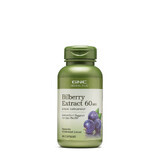 Gnc Herbal Plus Bilberry Extract 60 Mg, Standardized Bilberry Extract, 100 Cps