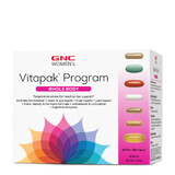 Gnc Women's Ultra Mega Whole Body Vitapak Program, Complex De Multivitamine Pentru Sustinerea Intregului Organism, 30 Pachetele