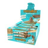 Grenade High Protein, Low Sugar Bar Salted Caramel, Barre protéinée aromatisée aux pépites de chocolat et au caramel salé, 60 g