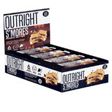 Outright S'mores Peanut Butter, barre protéinée aromatisée au beurre de cacahuètes beurre de cacahuètes beurre de cacahuètes beurre de cacahuètes, 60 g