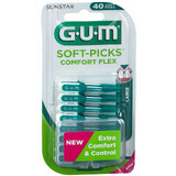 Interdentalbürsten Soft-Picks Comfort Flex Large, 40 Stück, Sunstar Gum