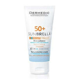 Zonnebeschermingscrème SPF 50+ voor de gemengde vette huid met acne neiging Sunbrella, 50 g, Dermedic