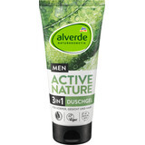 Alverde Naturkosmetik MEN 3 in 1 Gel douche, 200 ml