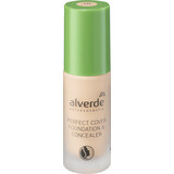 Alverde Naturkosmetik Perfect Cover Foundation & Abdeckstift 20, 20 ml