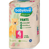 Babylove nature Pannolini mutandine Nature N. 4, 20 pz