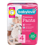 Babylove Diaper size 4, 22 pcs