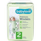 Babylove Premium Diaper Number 2, 42 pcs