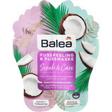 Balea Foot mask &amp; peeling 2x10ml, 20 ml