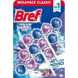 Bref Odorizant WC Power Aktiv Lavander, 3 buc