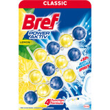 Bref Odorizat toaletă Power Acktiv lemon, 150 g