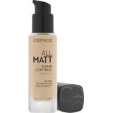 Fondotinta Catrice All Matt Shine Control 020N Nude Beige, 30 ml