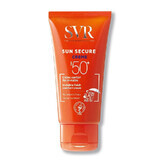 SVR Sun Secure - Creme SPF50+ Crema Viso Idratante Biodegradabile, 50ml