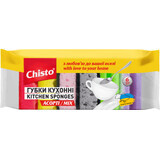 Chisto Chisto dishwashing sponge, 6 pcs