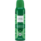 C-thru LUMINOUS EMERALD Déodorant en spray pour le corps, 150 ml