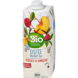 DmBio Thé blanc à la pêche et à la framboise, 500 ml