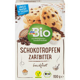 DmBio Bittere bakchocolade, 100 g