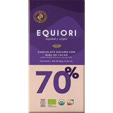 Equiori Dark chocolate 70%, 80 g