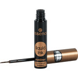 Essence Cosmetics Mascara occhi waterproof con inchiostro liquido 02 Marrone cenere, 3 ml