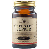 Chelated copper 2.5 mg, 100 tablets, Solgar