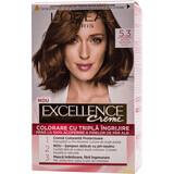 Loreal Paris  EXCELLENCE CREME Vopsea de păr permanentă cu amoniac 5.3, 1 buc