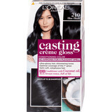 Loreal Paris CASTING CREME GLOSS Haarverf 210 zwart blauw, 1 stuk