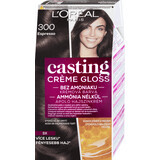 Loreal Paris CASTING CREME GLOSS Haarverf 300 donkerbruin, 1 st