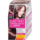 Loreal Paris CASTING CREME GLOSS haarkleuring 415 Maron Glac, 1 st