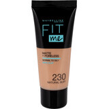 Maybelline New York Fit Me Matte & Poreless fond de ten 230 Natural Buff, 30 ml