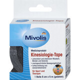 Mivolis Kinesiologische tape 5m, 1 stuk