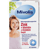 Mivolis Zink+Histidin+Cystein Depot Tabletten, 19 g