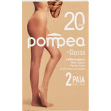 Pompea Dres Classico da donna taglia 1/2-S colore nudo Polvere Dorata, 2 pz