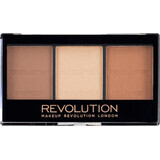 Revolution Ultra Sculpt & Contour Kit Palette Contour Ultra Ligt/Moyen C04, 11 g