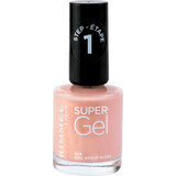 Rimmel London Super Gel Nail Polish 008 Girl Group Blush, 12 ml