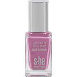 S-he colour&amp;style Gel-like'n ultra stay nail polish 322/275, 10 ml