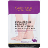 SHEFOOT Mască exfoliantă pentru picioare, 1 buc