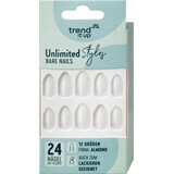 Trend !t up Unlimited Styles Bare Nails artificial nails, 24 pcs