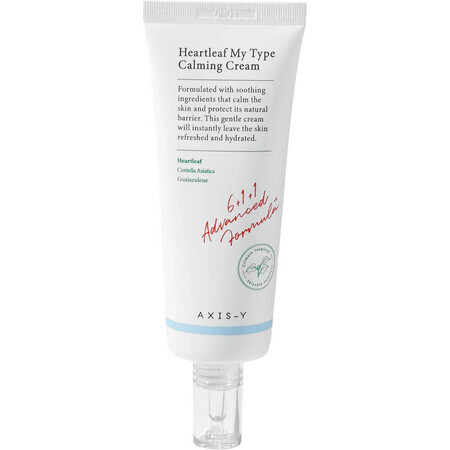 Heartleaf My Type Calming Cream - Crema viso calmante con Heartleaf e Centella Asiatica, AXIS-Y, 60ml