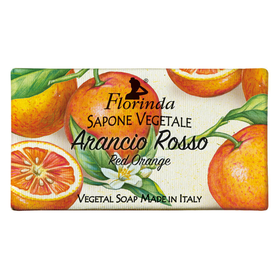 Vegetable soap with red oranges Florinda, La Dispensa, 100g