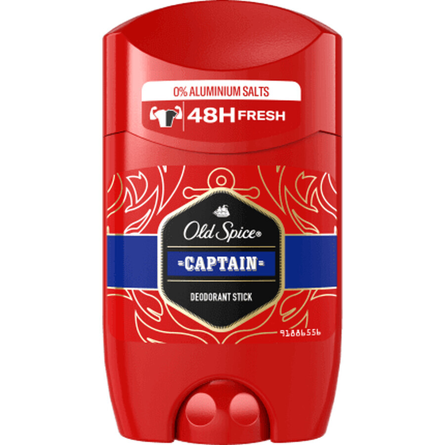 Old Spice Déodorant stick capitaine, 50 ml