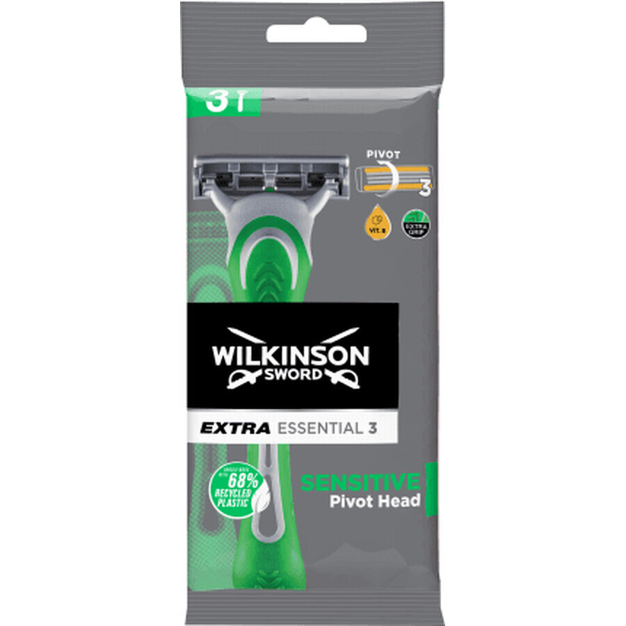 Wilkinson Aparat  de ras extra essential 3, 3 buc