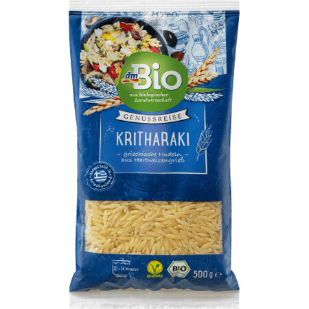 DmBio Pâtes grecques Kritharaki, ECO, 500 g