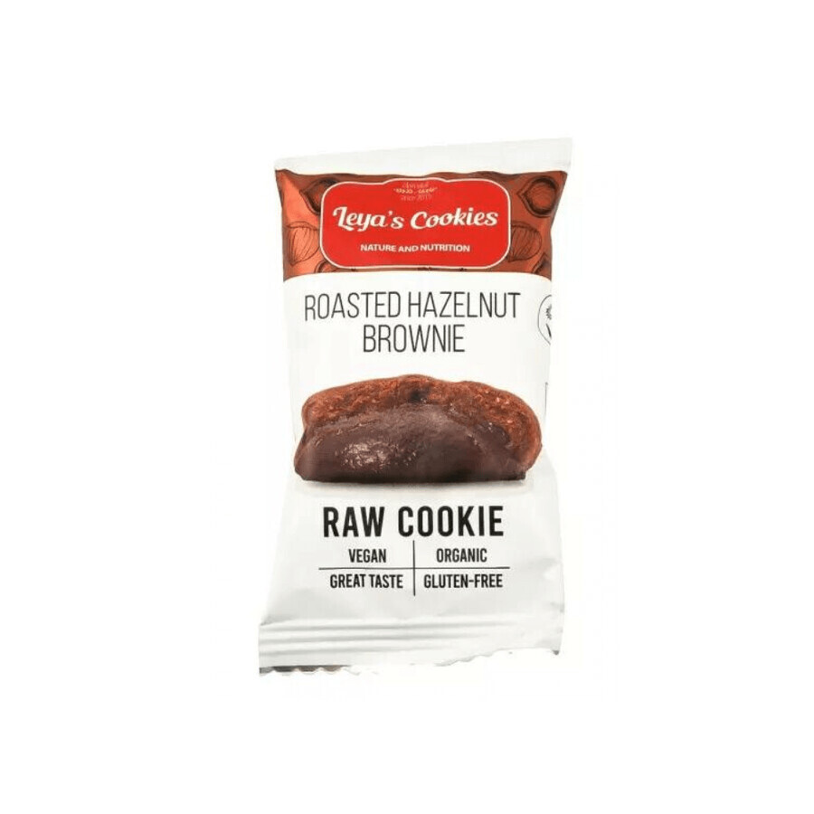 Leya's Cookies Bio mit gerösteten Haselnüssen, 25 g, Leya's