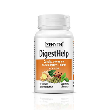 DigestHelp, 20 maagsapresistente capsules, Zenyth