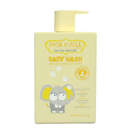 Gel douche pour bébé jaune, 300 ml, Jack N Jill