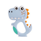 Silicone teething toy, Dino Blue, Coccorito