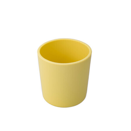 Tazza in silicone per bambini, Giallo Pallido, 180 ml, Oaki