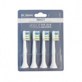 4 electric brush heads, GTS2010, Dr. Mayer