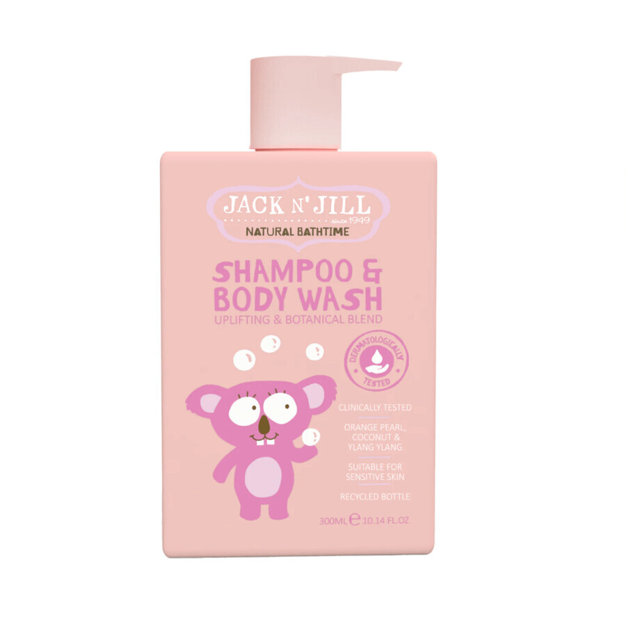 Shampooing et gel douche pour bébé, 300 ml, Jack N Jill