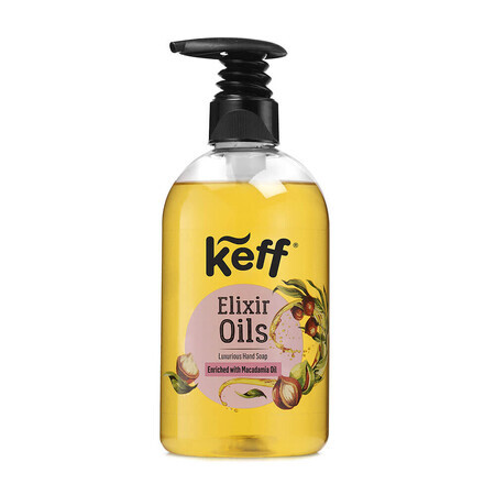 Sapone liquido con olio di macadamia, 500 ml, Keff